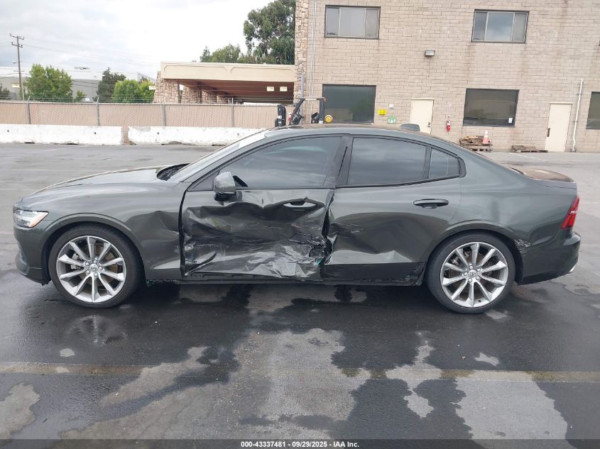 2021 Volvo S60 T5 Momentum VIN: 7JR102FK5MG096604 Lot: 43337481