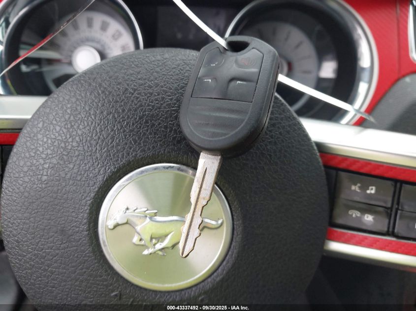 2012 Ford Mustang Gt Premium VIN: 1ZVBP8CF1C5206080 Lot: 43337492