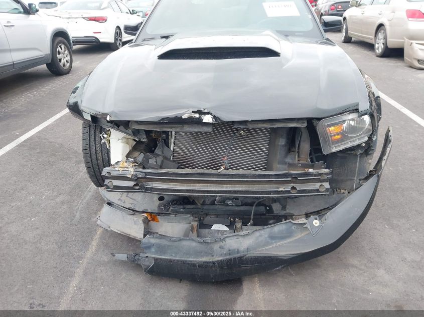 2012 Ford Mustang Gt Premium VIN: 1ZVBP8CF1C5206080 Lot: 43337492