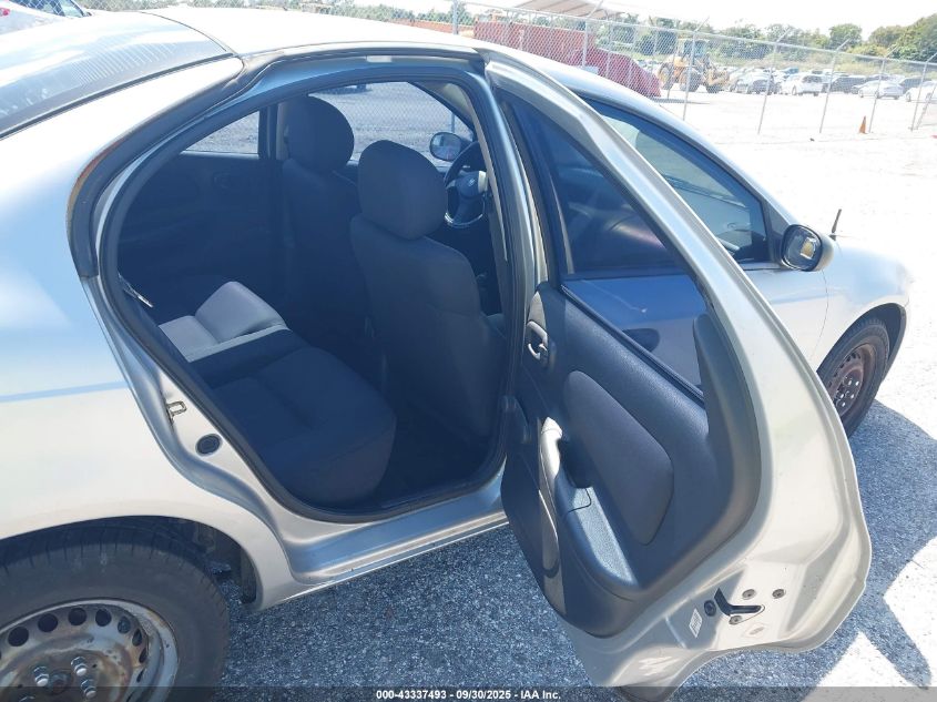 2003 Dodge Neon Se VIN: 1B3ES26C33D189139 Lot: 43337493