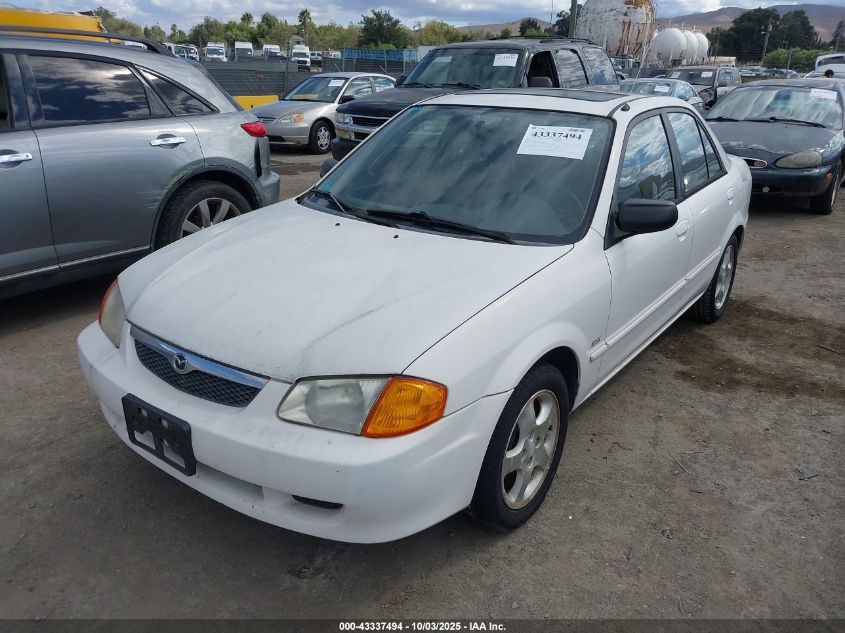 1999 Mazda Protege Es VIN: JM1BJ2218X0194066 Lot: 43337494