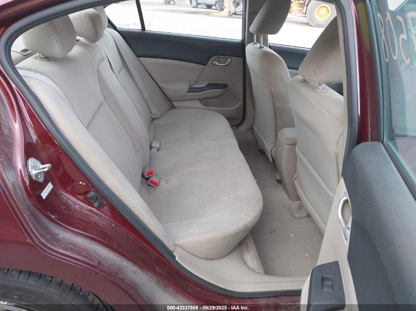 2012 Honda Civic Lx VIN: 2HGFB2F59CH537941 Lot: 43337508