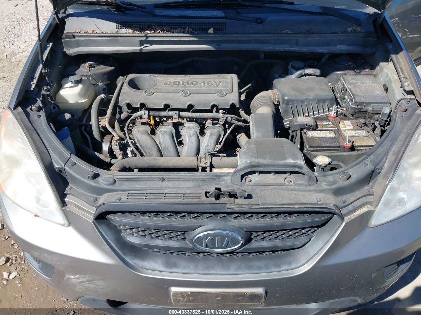 2009 Kia Rondo Lx VIN: KNAFG528297284979 Lot: 43337525