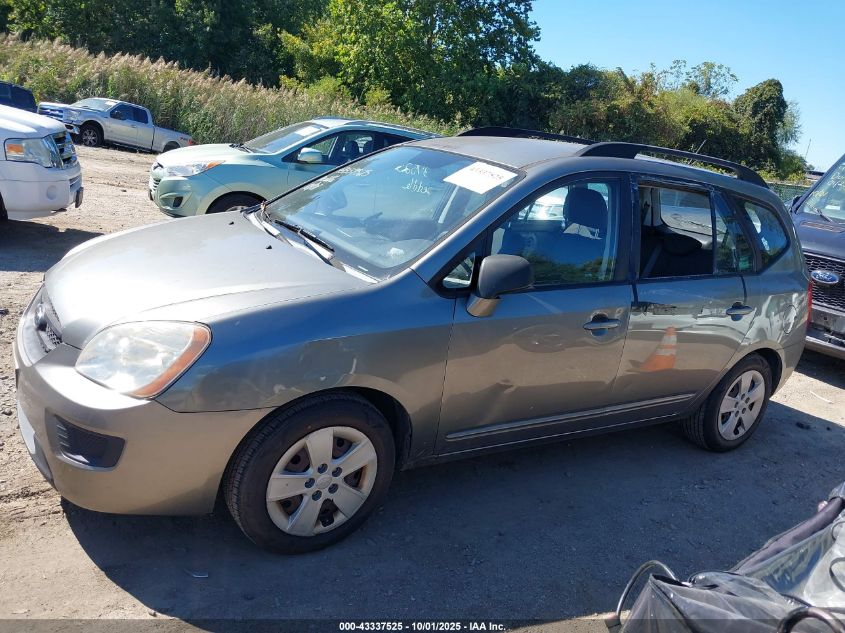 2009 Kia Rondo Lx VIN: KNAFG528297284979 Lot: 43337525