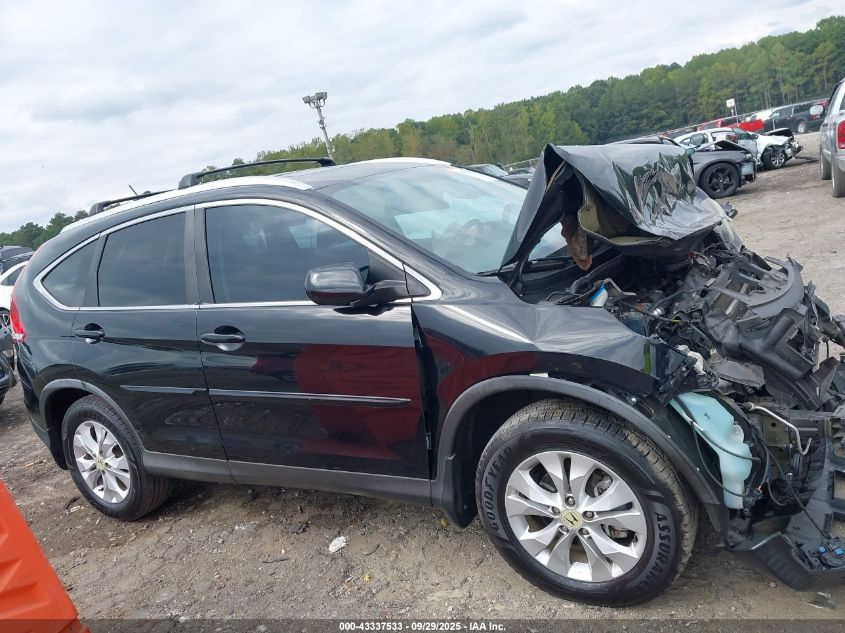 2014 Honda Cr-V Ex-L VIN: 2HKRM4H70EH675703 Lot: 43337533