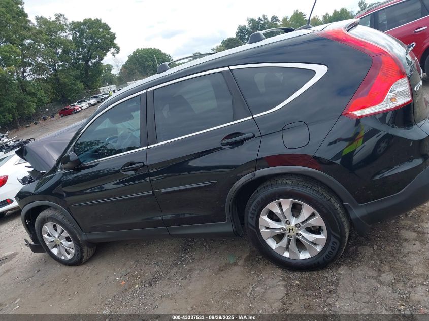 2014 Honda Cr-V Ex-L VIN: 2HKRM4H70EH675703 Lot: 43337533