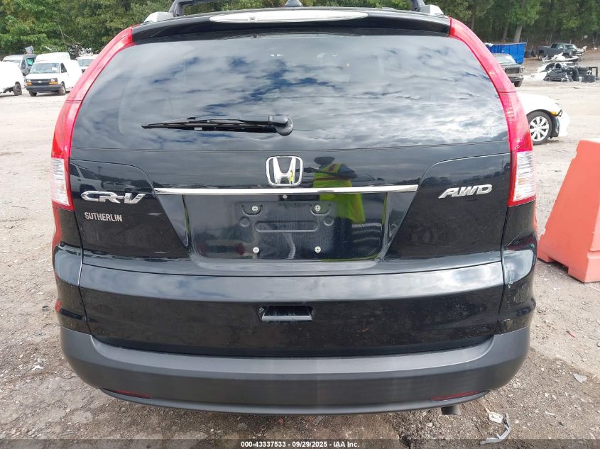 2014 Honda Cr-V Ex-L VIN: 2HKRM4H70EH675703 Lot: 43337533