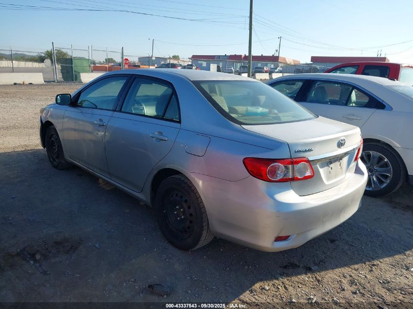 2012 Toyota Corolla Le VIN: 2T1BU4EE0CC822428 Lot: 43337543