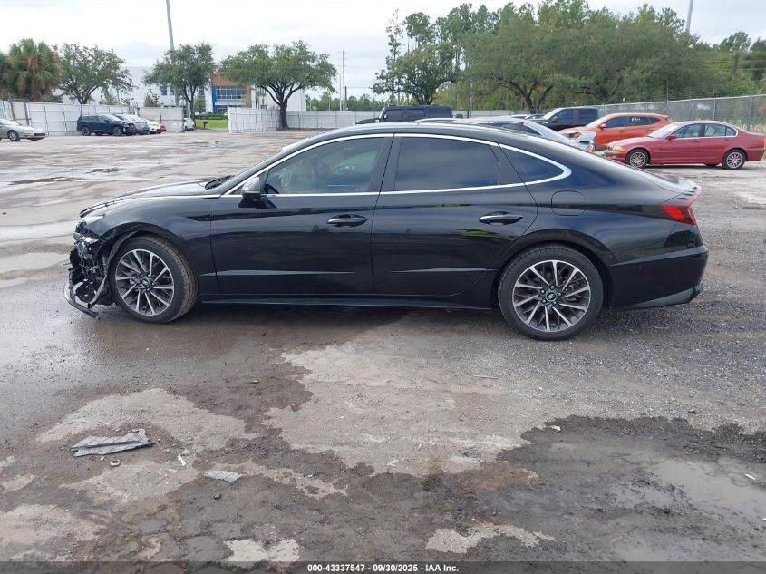 2020 Hyundai Sonata Limited VIN: 5NPEH4J20LH027731 Lot: 43429674