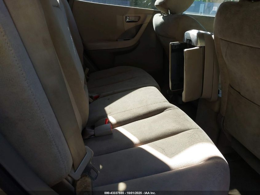 2007 Nissan Murano S VIN: JN8AZ08W77W623128 Lot: 43337555