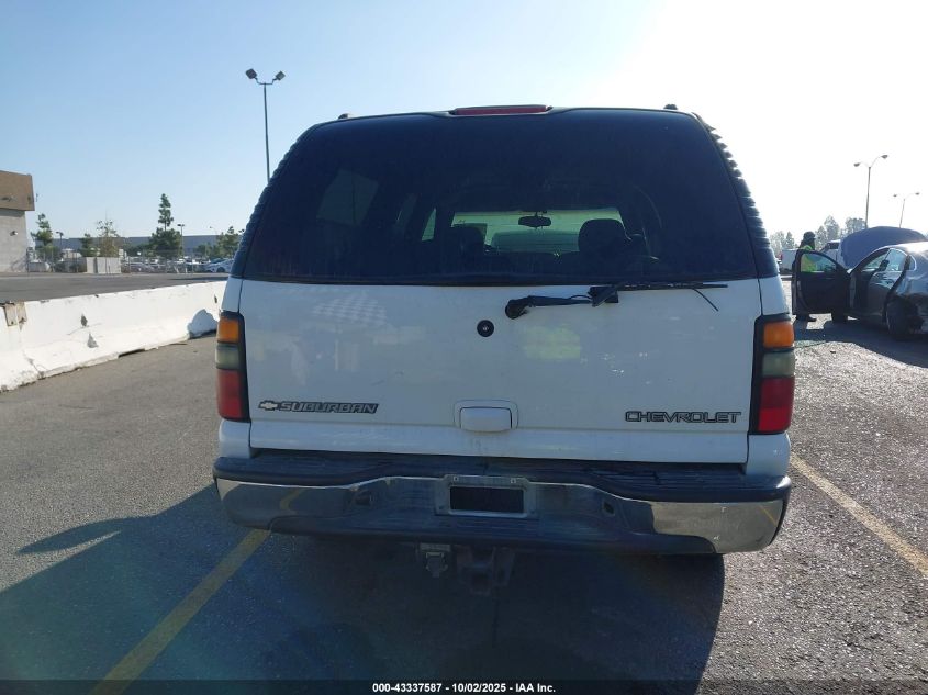 2002 Chevrolet Suburban 1500 Lt VIN: 3GNEC16T42G297011 Lot: 43337587