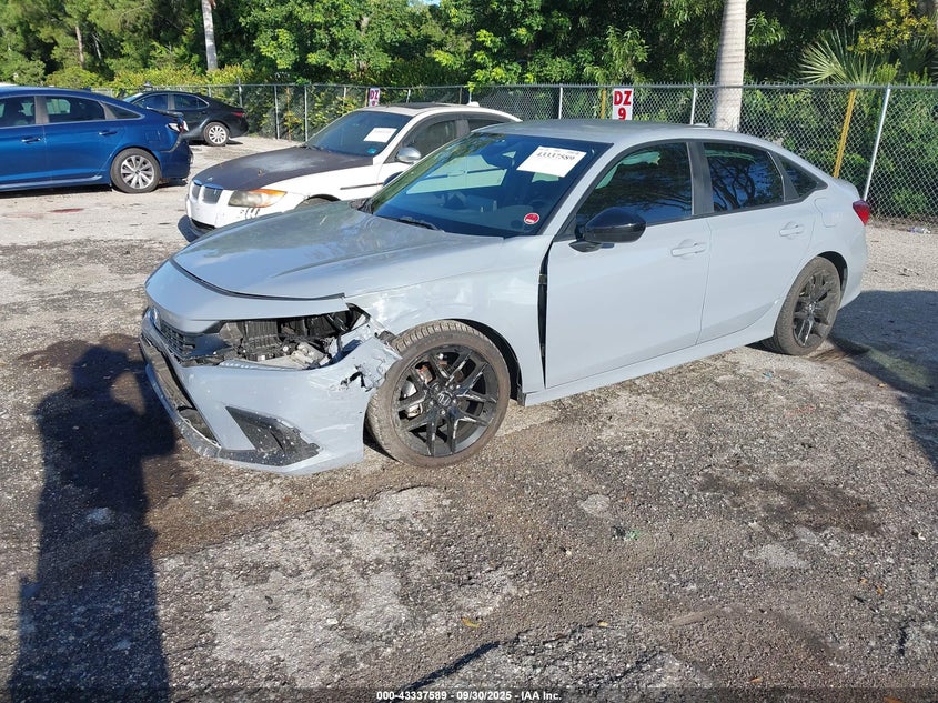 2022 HONDA CIVIC SPORT - 2HGFE2F55NH588931