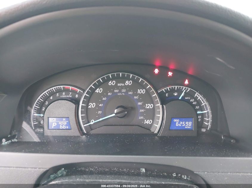 2012 Toyota Camry Xle V6 VIN: 4T1BK1FK8CU522756 Lot: 43337594