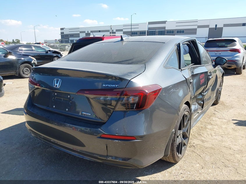 2025 HONDA CIVIC HYBRID SPORT/SPORT TOURING - 2HGFE4F82SH321781