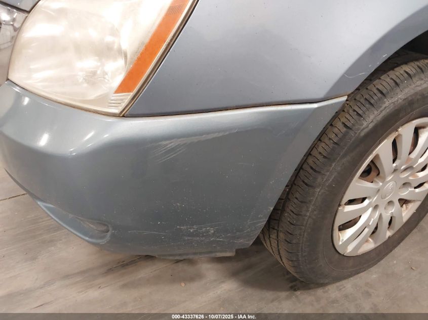 2011 Kia Sedona Lx VIN: KNDMG4C78B6409859 Lot: 43337626