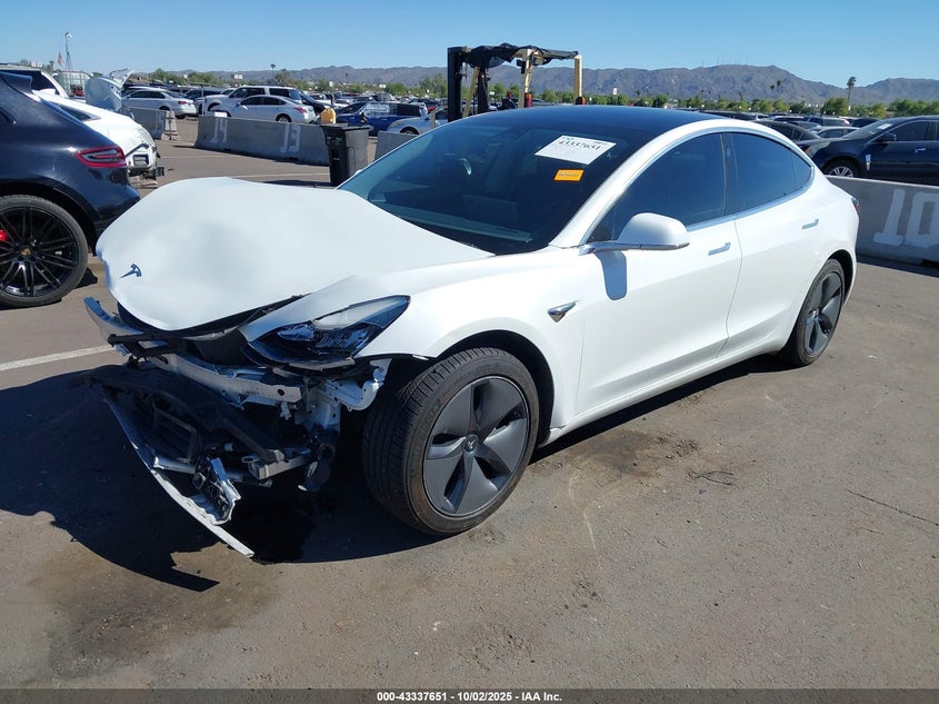 5YJ3E1EB6LF619626 2020 TESLA MODEL 3 photo no. 2
