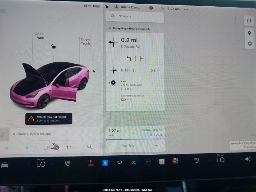 2020 Tesla Model 3 Long Range Dual Motor All-Wheel Drive VIN: 5YJ3E1EB6LF619626 Lot: 43337651