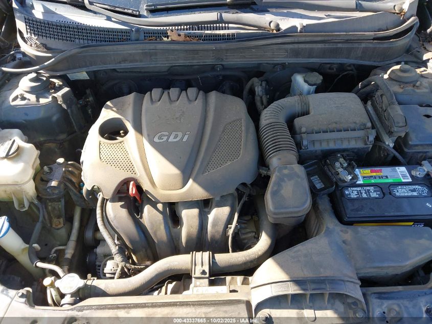 2013 Hyundai Sonata Gls VIN: 5NPEB4AC0DH563204 Lot: 43337665