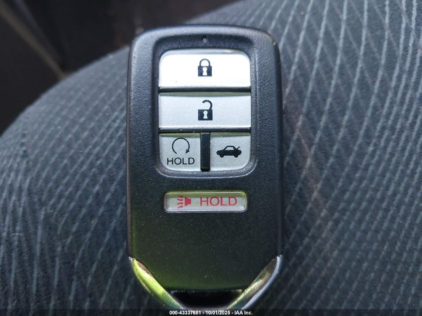 2017 Honda Accord Ex VIN: 1HGCR2F72HA205698 Lot: 43337681