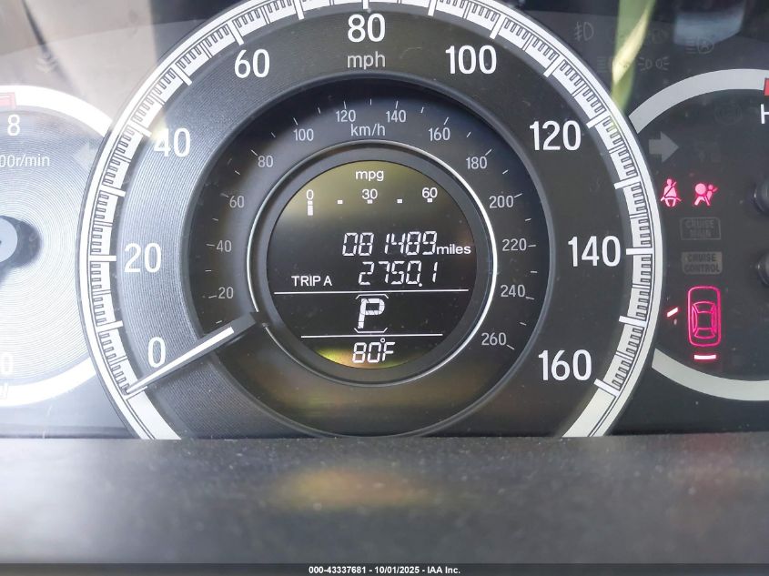 2017 Honda Accord Ex VIN: 1HGCR2F72HA205698 Lot: 43337681