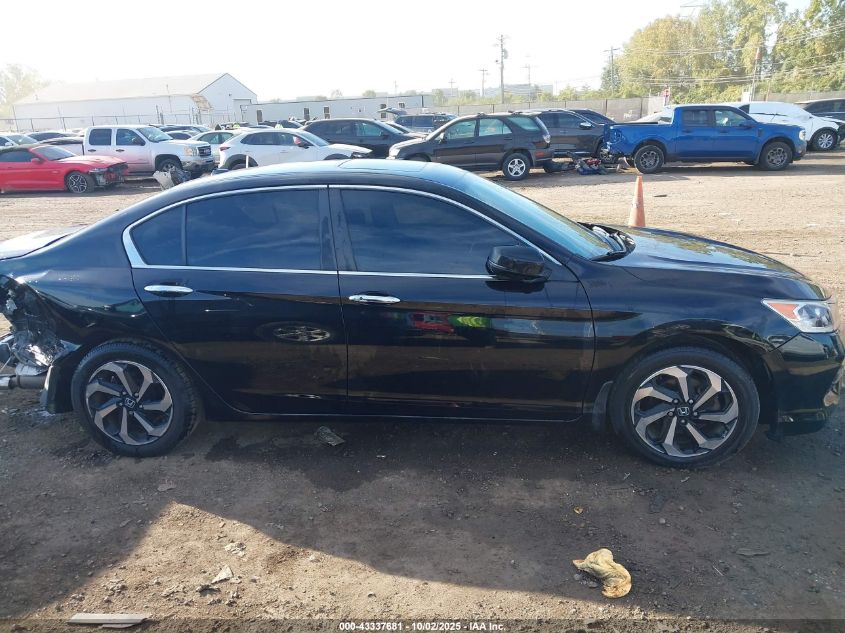 2017 Honda Accord Ex VIN: 1HGCR2F72HA205698 Lot: 43337681