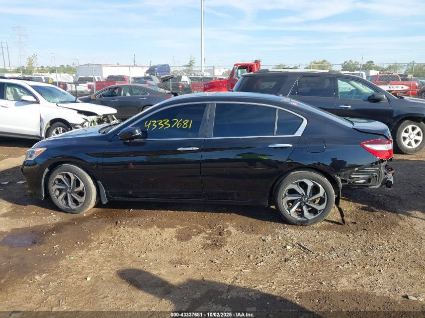 2017 Honda Accord Ex VIN: 1HGCR2F72HA205698 Lot: 43337681