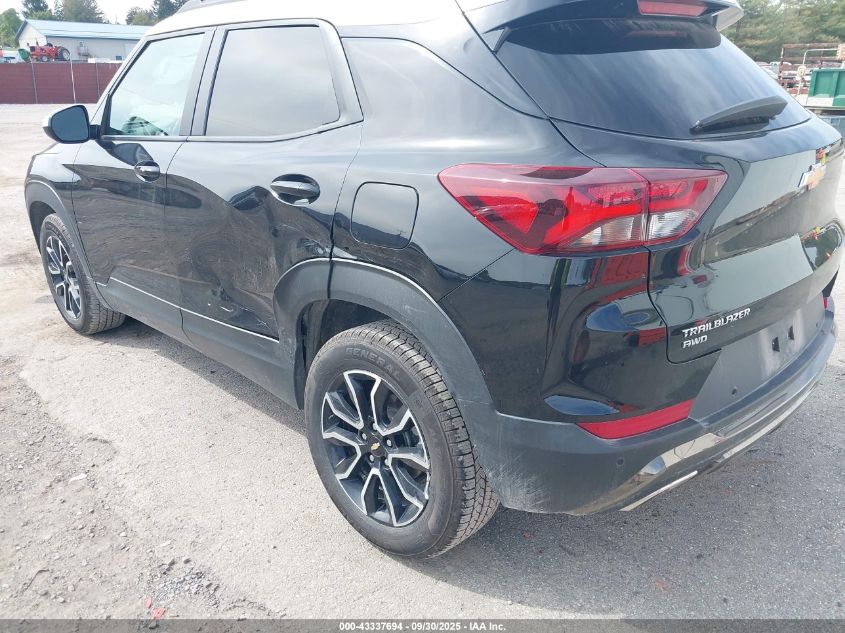 2021 Chevrolet Trailblazer Awd Activ VIN: KL79MSSL0MB081698 Lot: 43337694