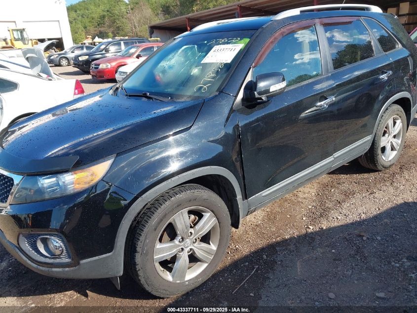2012 Kia Sorento Ex VIN: 5XYKU4A66CG278522 Lot: 43337711