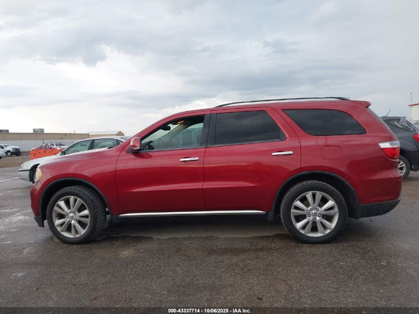 2013 Dodge Durango Crew VIN: 1C4SDHDT2DC632681 Lot: 43337714