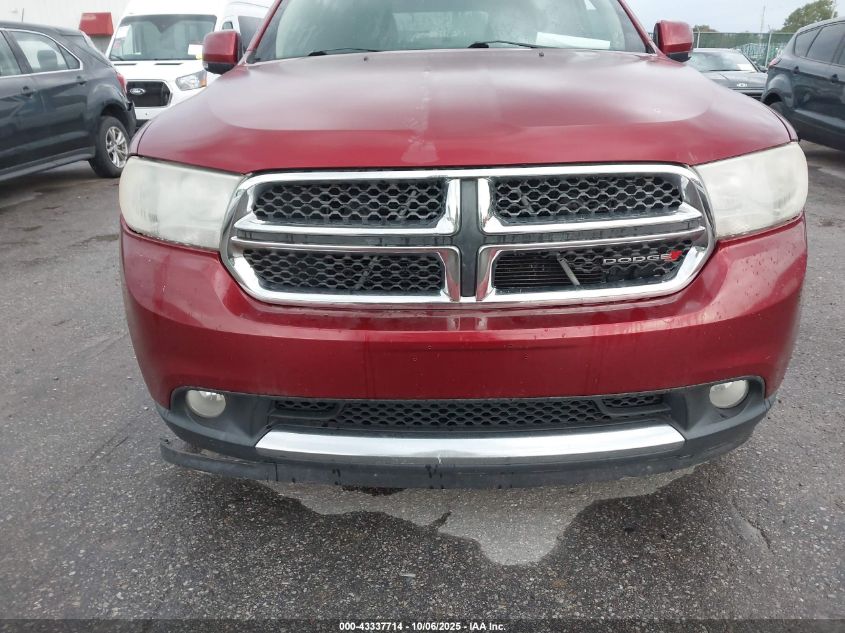 2013 Dodge Durango Crew VIN: 1C4SDHDT2DC632681 Lot: 43337714