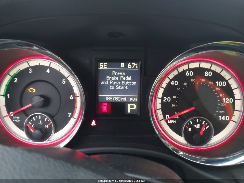 2013 Dodge Durango Crew VIN: 1C4SDHDT2DC632681 Lot: 43337714