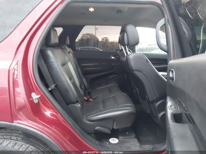 2013 Dodge Durango Crew VIN: 1C4SDHDT2DC632681 Lot: 43337714