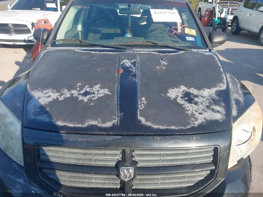 2008 Dodge Caliber Se VIN: 1B3HB28B08D645851 Lot: 43337769