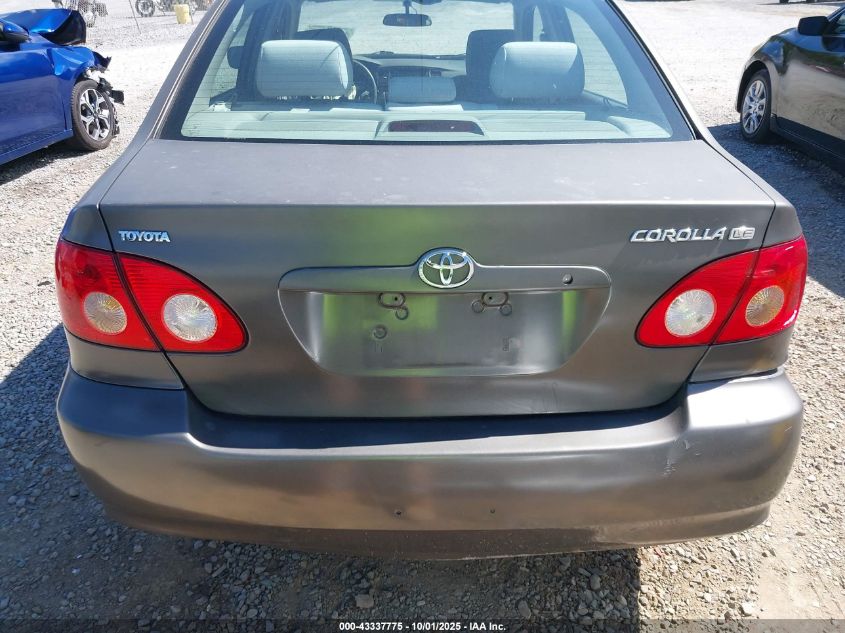2006 Toyota Corolla Le VIN: 2T1BR30E56C625245 Lot: 43337775