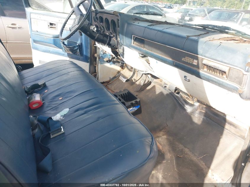 1985 GMC C1500 VIN: 1GTEC14H5FF701271 Lot: 43337782