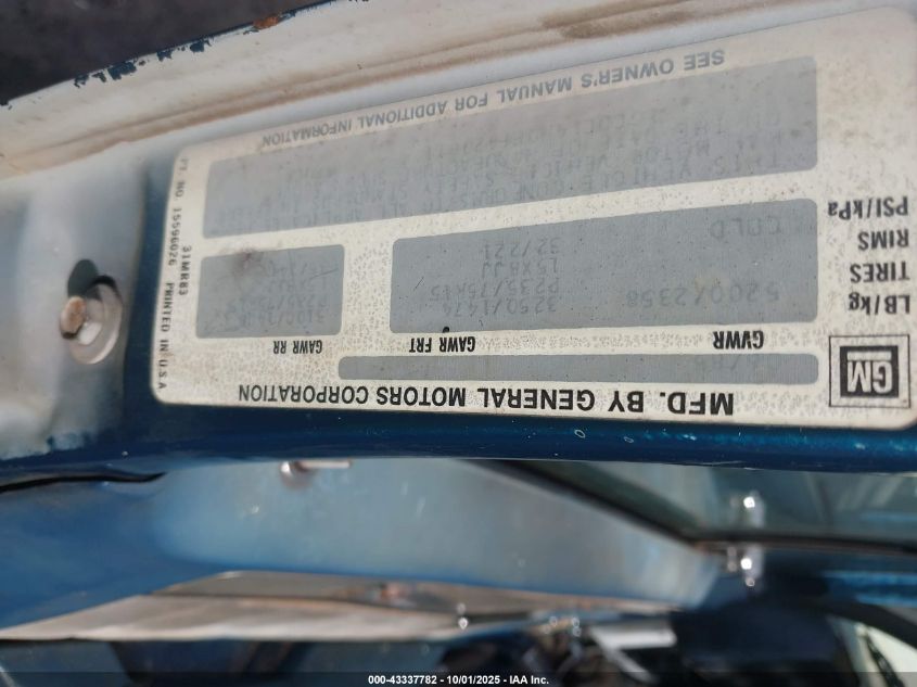 1985 GMC C1500 VIN: 1GTEC14H5FF701271 Lot: 43337782