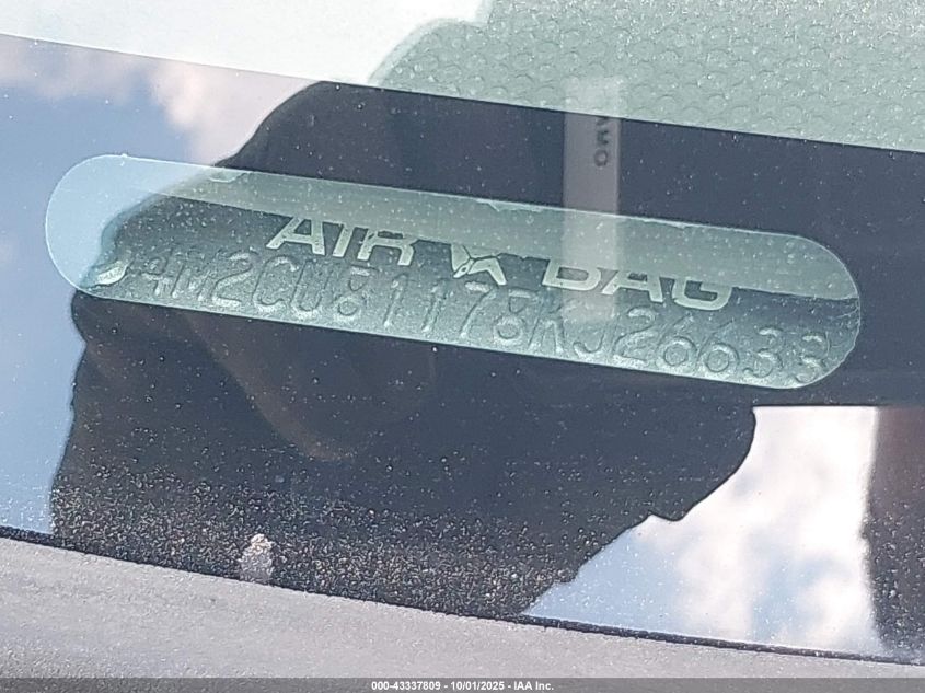 2008 Mercury Mariner V6 VIN: 4M2CU81178KJ26633 Lot: 43337809