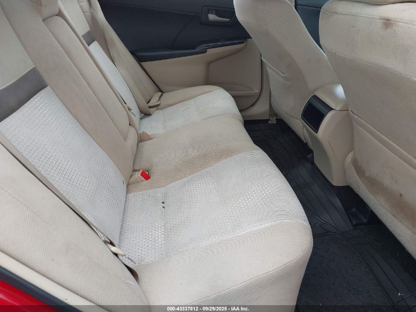 2012 Toyota Camry Le VIN: 4T1BF1FK6CU522632 Lot: 43337812