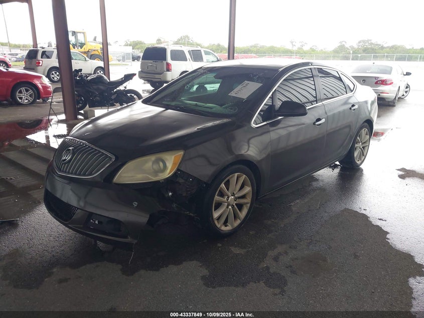 2013 Buick Verano brown sedan flexible 1G4PP5SK6D4122913 photo #3