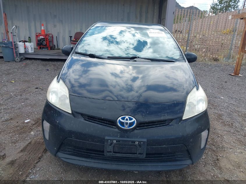 2014 Toyota Prius Two VIN: JTDKN3DU1E0371488 Lot: 43337861