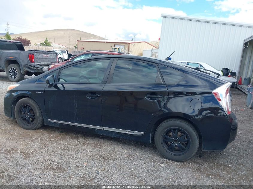 2014 Toyota Prius Two VIN: JTDKN3DU1E0371488 Lot: 43337861