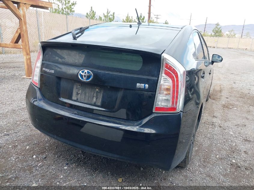 2014 Toyota Prius Two VIN: JTDKN3DU1E0371488 Lot: 43337861