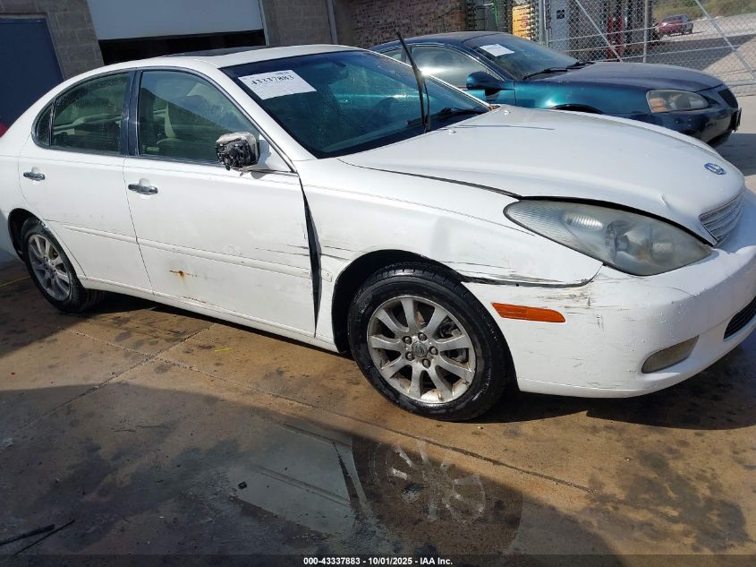 2002 Lexus Es 300 Base (A4) VIN: JTHBF30G520028626 Lot: 43337883