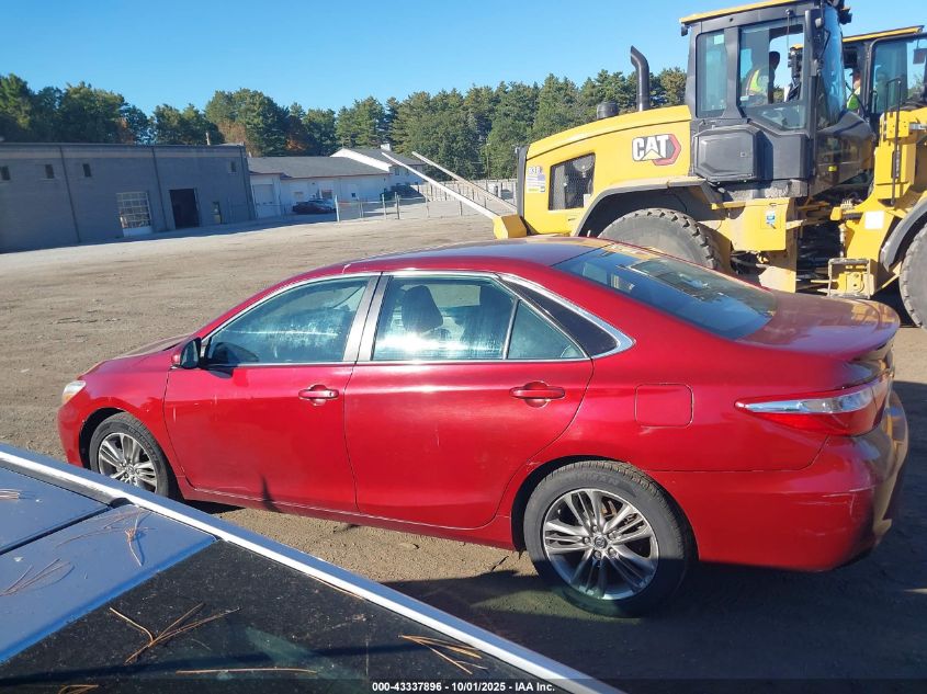 2016 Toyota Camry Se VIN: 4T1BF1FK4GU558650 Lot: 43337896