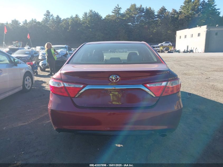 2016 Toyota Camry Se VIN: 4T1BF1FK4GU558650 Lot: 43337896