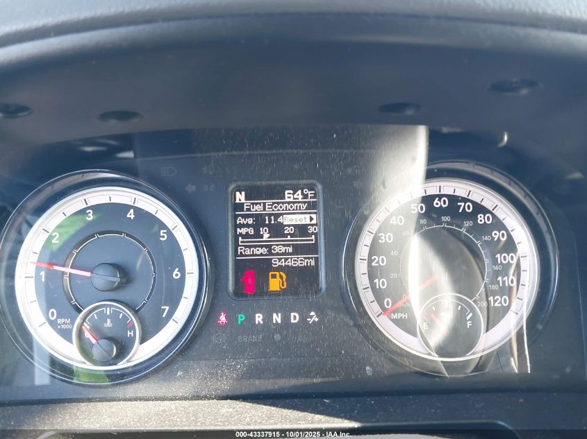 2019 Ram 1500 Classic Tradesman 4X2 6'4 Box VIN: 1C6RR6FT4KS627283 Lot: 43337915