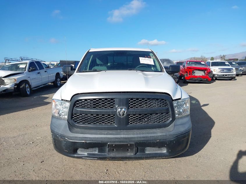 2019 Ram 1500 Classic Tradesman 4X2 6'4 Box VIN: 1C6RR6FT4KS627283 Lot: 43337915