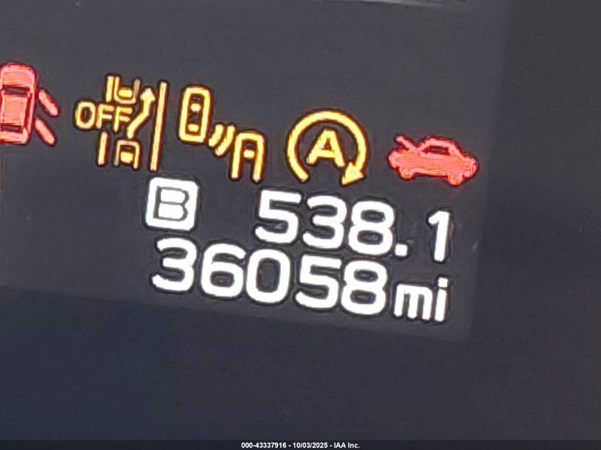 2023 Subaru Legacy Premium VIN: 4S3BWAD63P3011160 Lot: 43337916