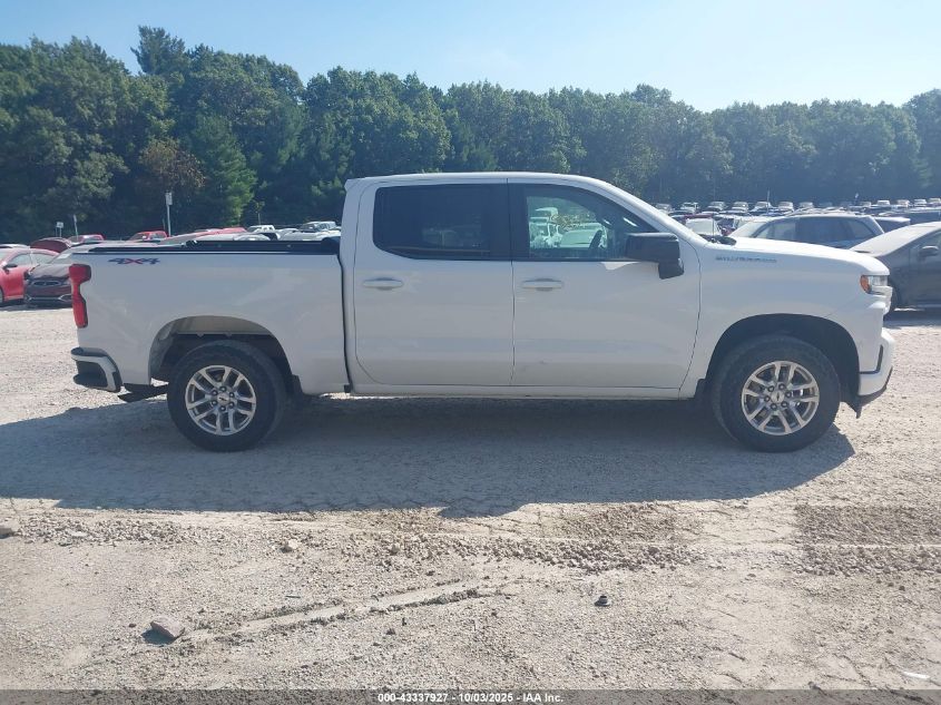 2021 Chevrolet Silverado 1500 4Wd Short Bed Rst VIN: 1GCUYEED3MZ238705 Lot: 43337927