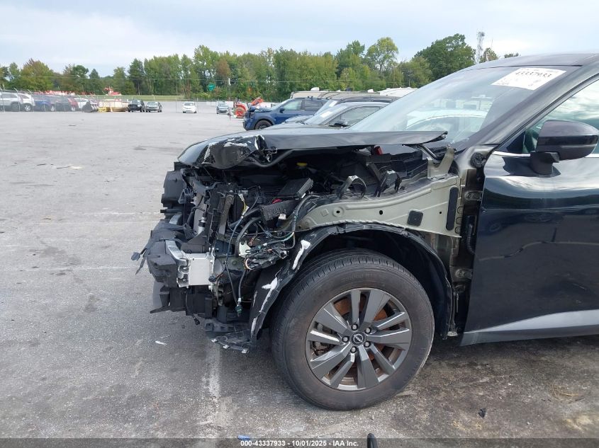 2024 Nissan Pathfinder Sv Fwd VIN: 5N1DR3BA4RC258981 Lot: 43337933